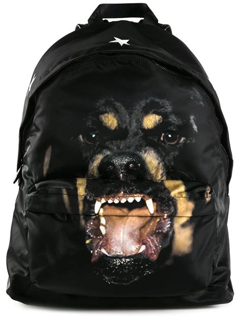 givenchy pouch rottweiler|Givenchy rottweiler backpack.